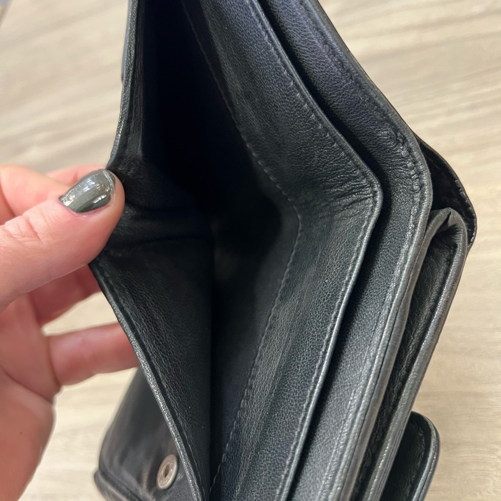 EUC Chloé Paddington Wallet - Black Pebbled Leather - Picture 13 of 14
